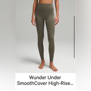 Wunder Under Olive Green Leggings